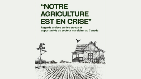 Notre agriculture est en crise